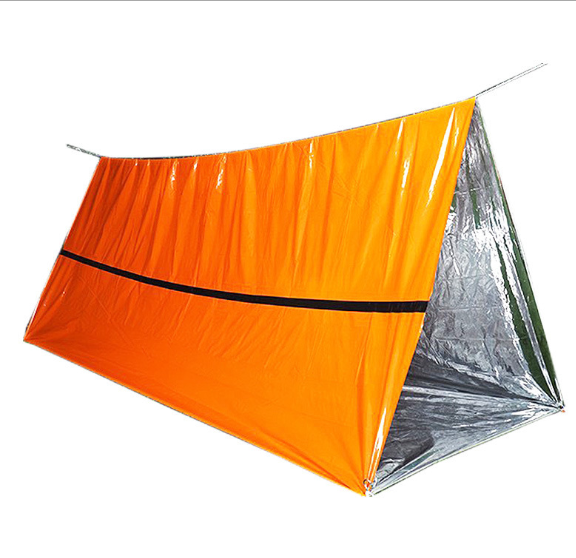 Emergency Survival Tent – Lightweight Waterproof PE Shelter for Camping, Hiking & Rescue