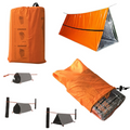 Emergency Survival Tent – Lightweight Waterproof PE Shelter for Camping, Hiking & Rescue