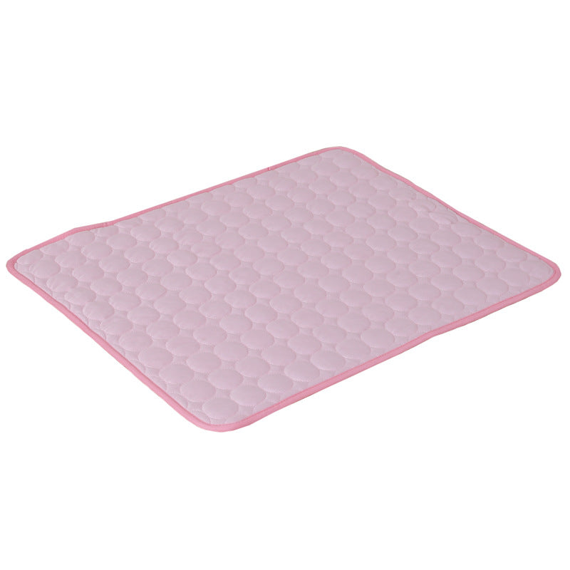 Pet Cooling Mat – Ice Silk Self-Cooling Pad for Dogs & Cats | Washable & Non-Slip
