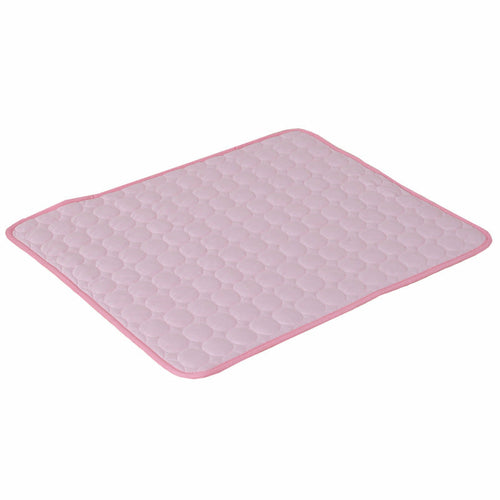 Pet Cooling Mat – Ice Silk Self-Cooling Pad for Dogs & Cats | Washable & Non-Slip