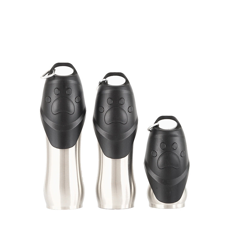 Portable Pet Water Bottle for Dogs & Cats – Stainless Steel, Insulated, Leak-Proof