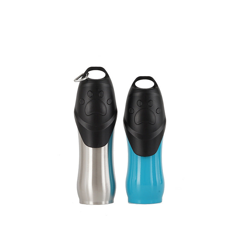 Portable Pet Water Bottle for Dogs & Cats – Stainless Steel, Insulated, Leak-Proof