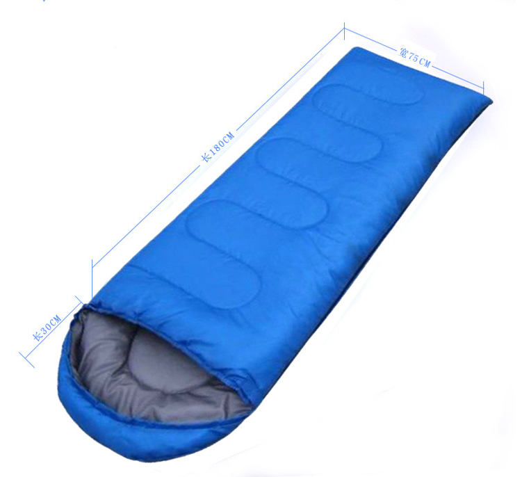 Soft Cotton Camping Sleeping Bag – Lightweight Envelope Style for Adults