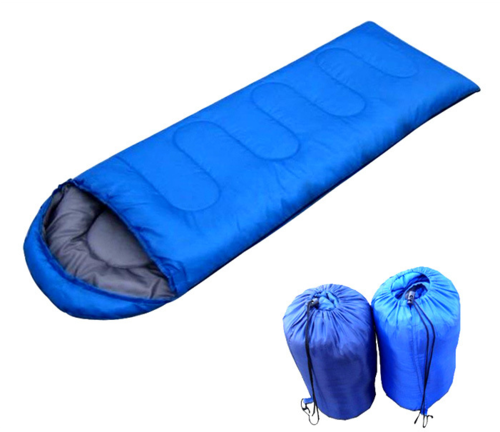Soft Cotton Camping Sleeping Bag – Lightweight Envelope Style for Adults